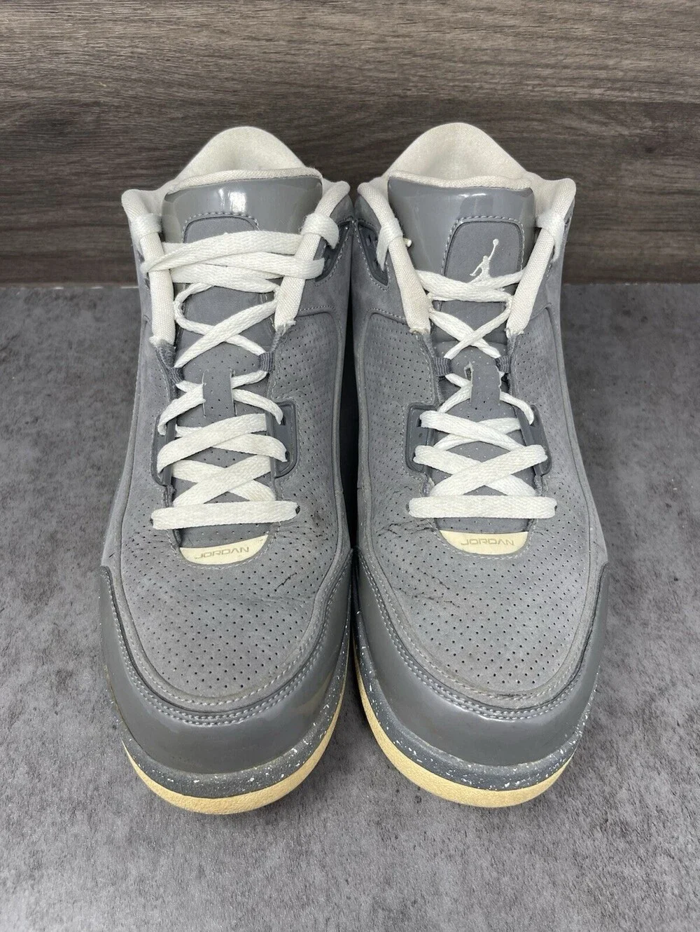 Air Jordan After Game Basketball Sneakers Mens Size 12 Grey Suede 428825-007